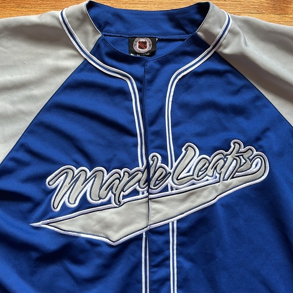 Vintage Toronto Maple Leafs Baseball Jersey / XL / NHL - Picture 3 of 6